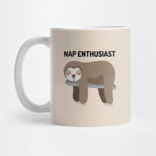 NAP ENTHUSIAST - Sloth Illustration Mug